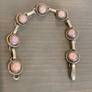 Sterling silver opal bracelet. Brand new.